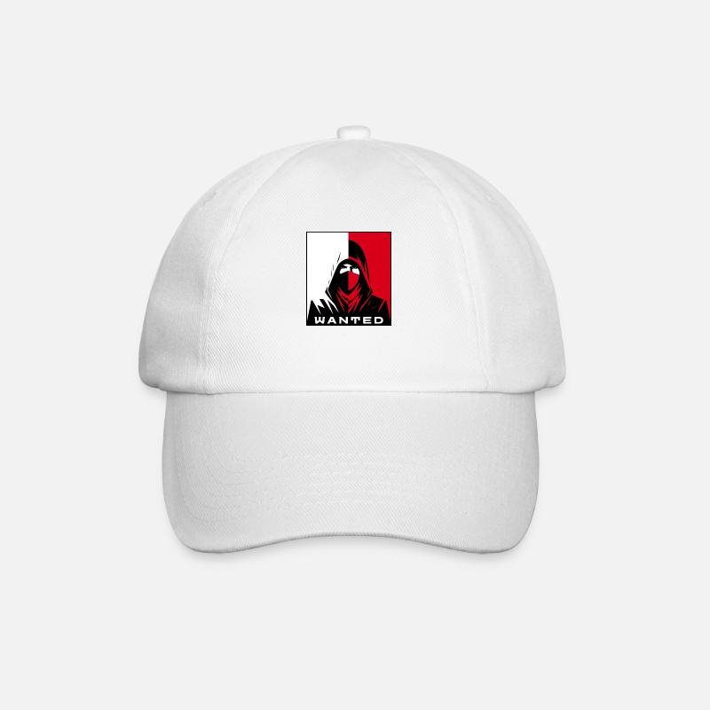 Bandit - Gesucht - Baseballkappe - Weiß/Weiß