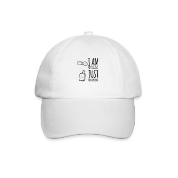 funny gift idea 50th birthday - Baseball Cap - white/white - Front
