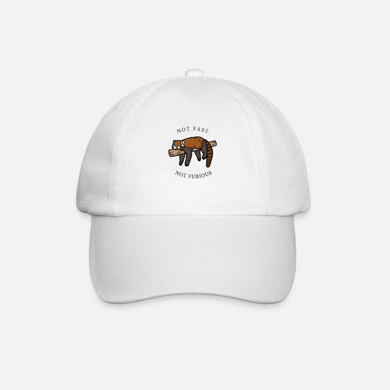 Pas vite Pas furieux - Casquette classique - blanc/blanc