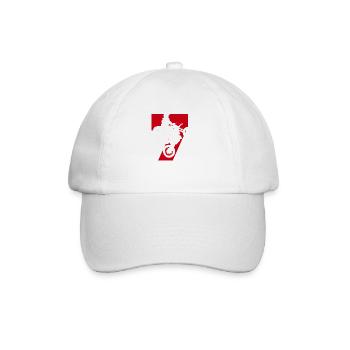 Moto 7 motard - Casquette classique - blanc/blanc - Devant