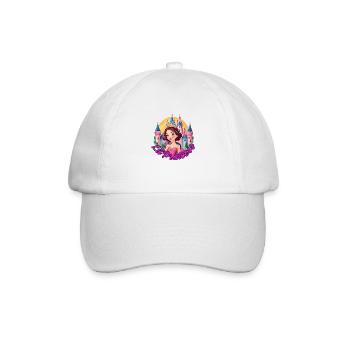 Lil Princess - Baseballkappe - Weiß/Weiß - Vorne