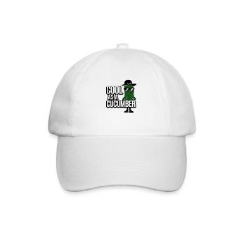 Cool comme un concombre - Casquette classique - blanc/blanc - Devant