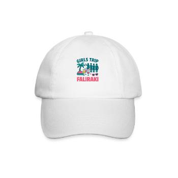 Filles Trip Faliraki Party Chemise - Casquette classique - blanc/blanc - Devant