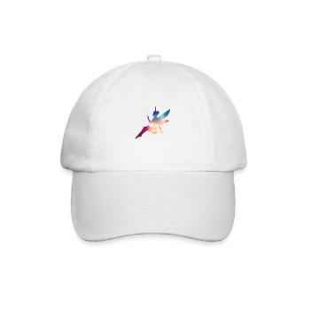 Elf fairy rainbow mythical creature colorful magic - Baseball Cap - white/white - Front