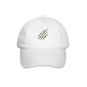 Dart, dartboard - Baseball Cap - white/white - Front
