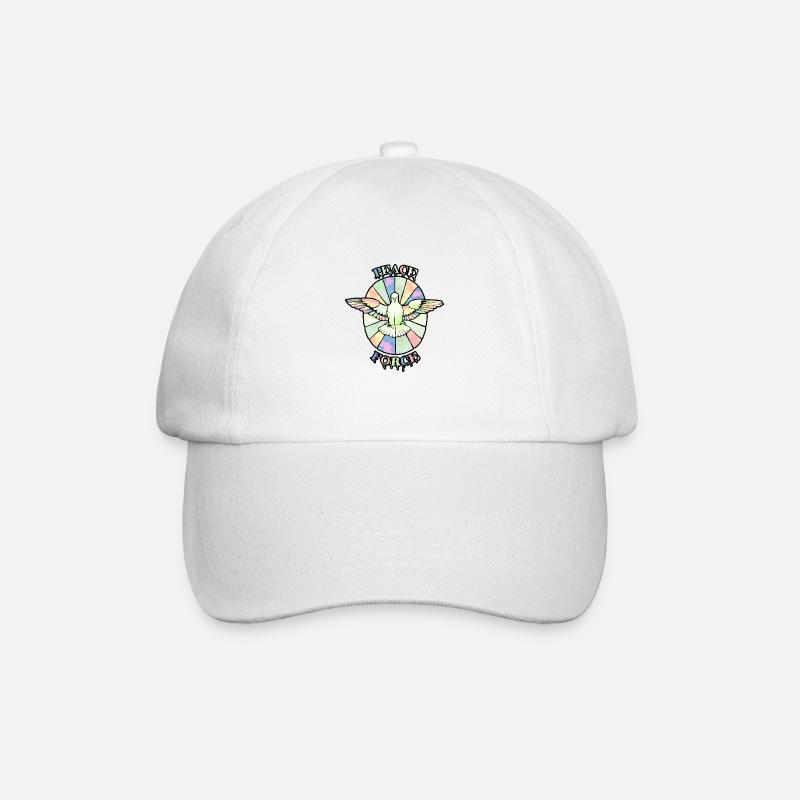 PeaceForce - Baseball Cap - white/white