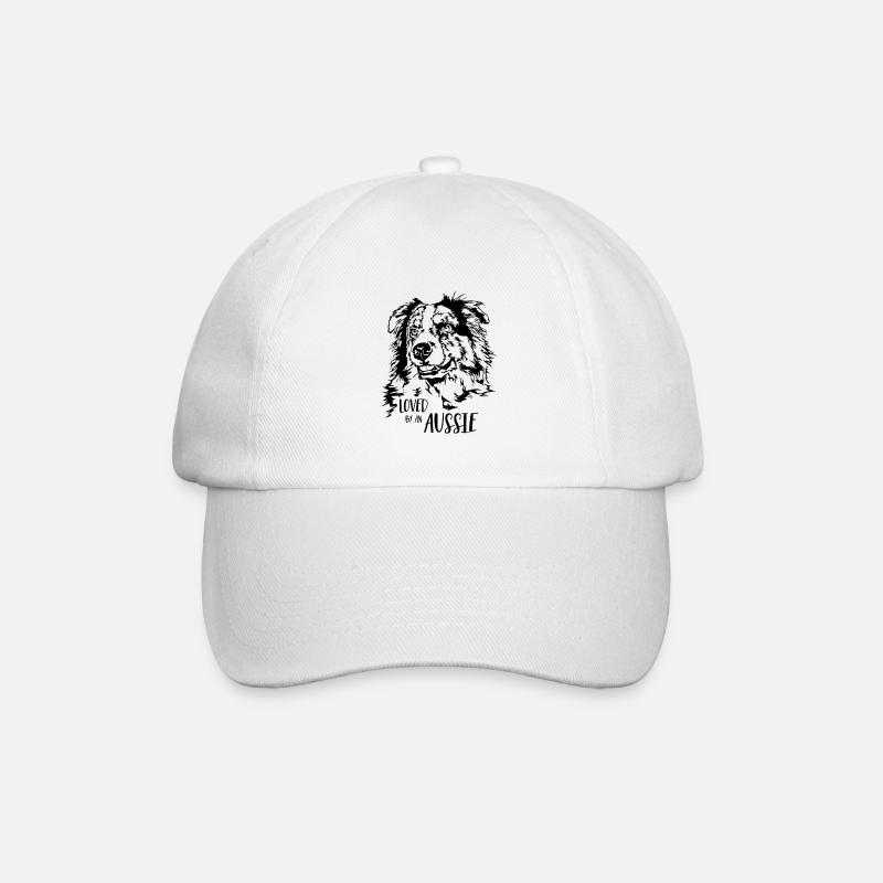 BERGER AUSTRALIEN aimé par un Australien Wilsigns - Casquette classique - blanc/blanc
