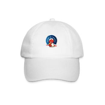 MADE IN FRANCE - Casquette classique - blanc/blanc - Devant