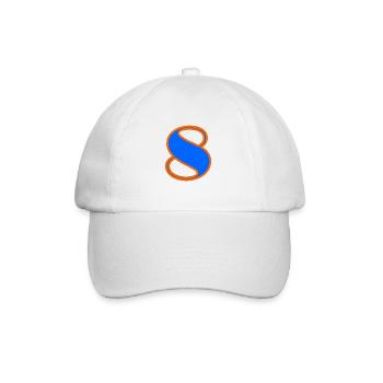 8 ANS. 8e ANNIVERSAIRE. ANNIVERSAIRE 8 ANS. 8 - Casquette classique - blanc/blanc - Devant