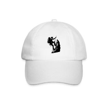 Alpinistes grimpant sur corde Mountain Summit Sports - Casquette classique - blanc/blanc - Devant