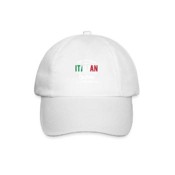 Souvenirs du drapeau italien pour les hommes italiens femme - Casquette classique - blanc/blanc - Devant