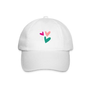 SAINT VALENTINE. bachelorette party. I LOVE YOU. I LOVE YOU. LOVE - Baseball Cap - white/white - Front