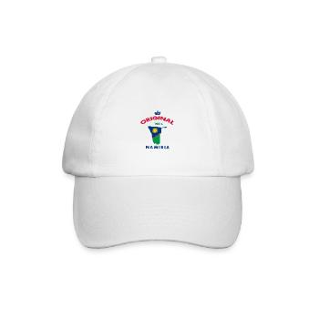 Design original 100 % drapeau de la Namibie - Casquette classique - blanc/blanc - Devant