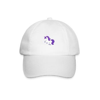 Conte de fées Licorne violette Cheval Star Fantasy Poney - Casquette classique - blanc/blanc - Devant