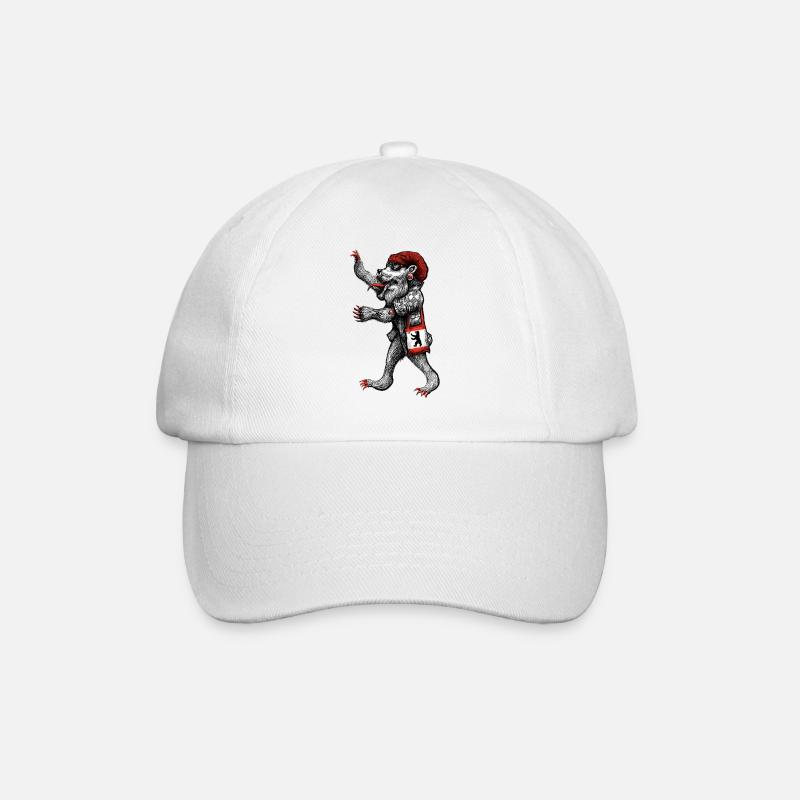Berlin - Baseball Cap - white/white