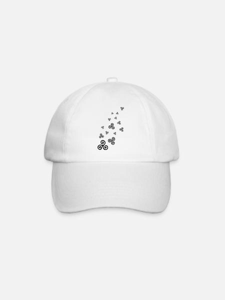 triskel_groupe - Casquette classique - blanc/blanc