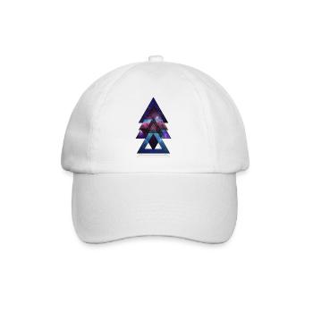 Threefold universe - Baseball Cap - white/white - Front