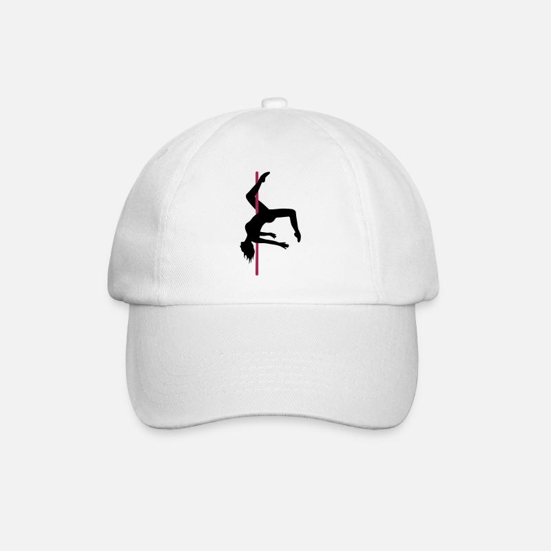 Poledance Scorpio - Baseballkappe - Weiß/Weiß