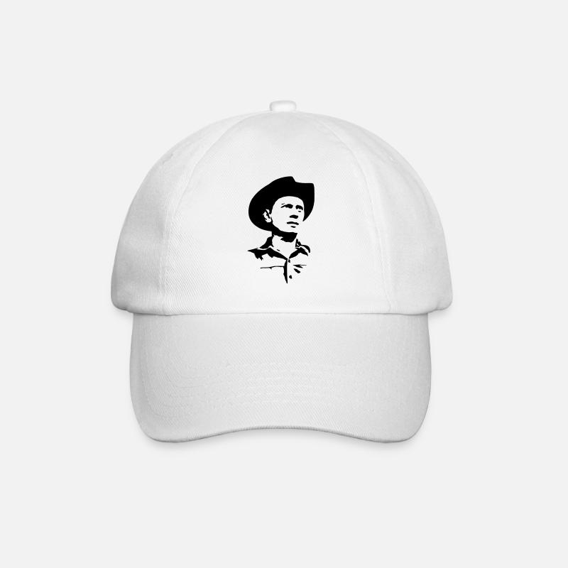 Yul Brunner - Baseballkappe - Weiß/Weiß