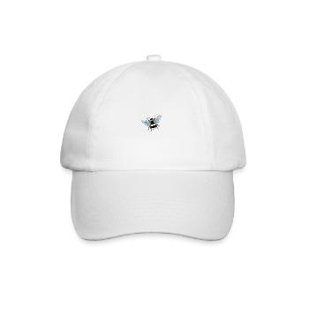 Beautiful bee - Baseball Cap - white/white - Front