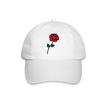 rose_002 - Casquette classique - blanc/blanc - Devant