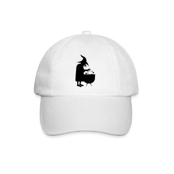 witch - Baseball Cap - white/white - Front