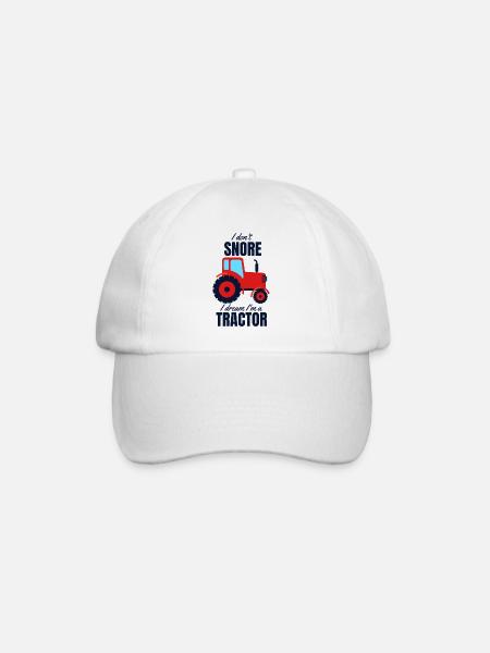 tracteur - Casquette classique - blanc/blanc
