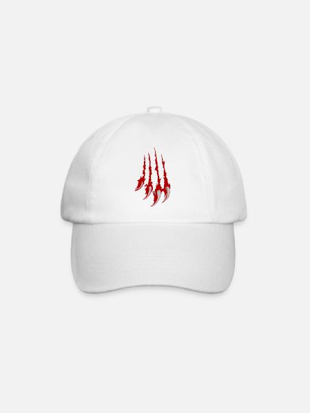 Claws - Baseball Cap - white/white