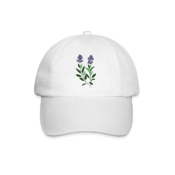 Wild sage - Baseball Cap - white/white - Front
