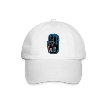 La main de demain - Casquette classique - blanc/blanc - Devant