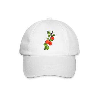 Pommes - Casquette classique - blanc/blanc - Devant