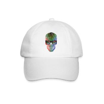 Südafrika - Baseballkappe - Weiß/Weiß - Vorne