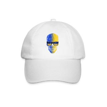 Ukraine - Baseball Cap - white/white - Front