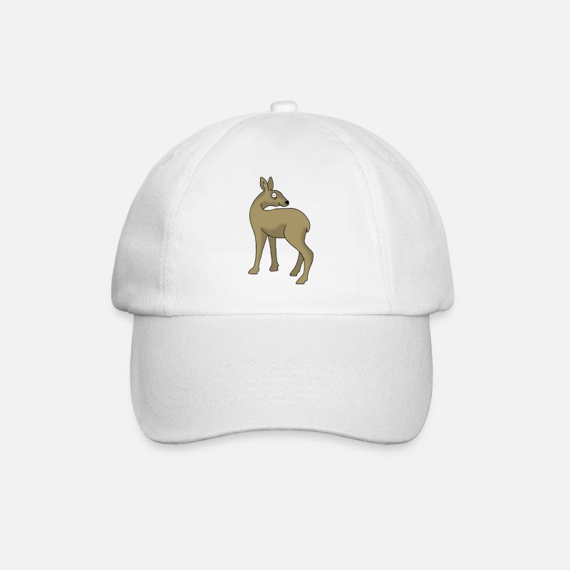Chevreuil - Casquette classique - blanc/blanc