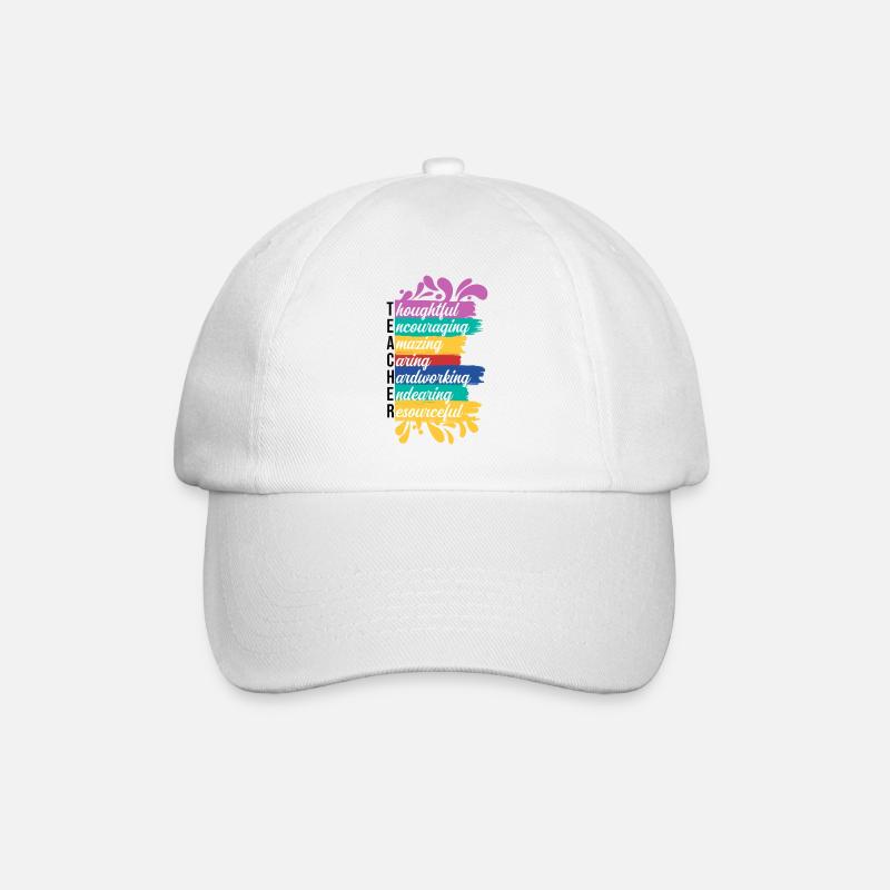 Enseignant étant - Casquette classique - blanc/blanc