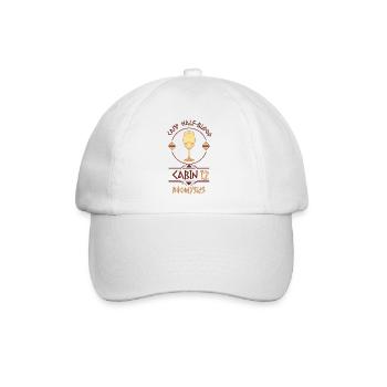Cabin #12 in Camp Half Blood, Child of Dionysus - Baseball Cap - white/white - Front