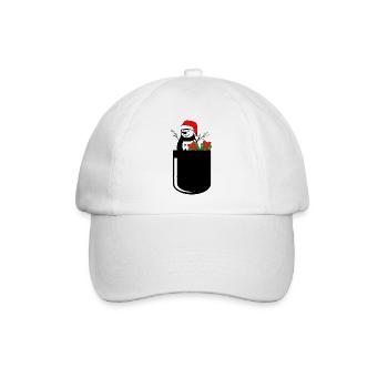 Noël 22 Noël Bonhomme de neige - Casquette classique - blanc/blanc - Devant