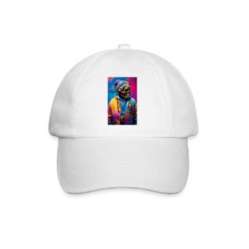 ARTWORK Skull Boss - Baseballkappe - Weiß/Weiß - Vorne