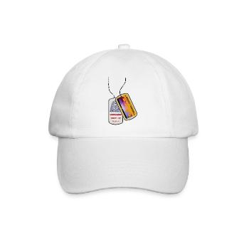 Plaque d’identité SOUTH DAKOTA Fingerprint USA - Casquette classique - blanc/blanc - Devant