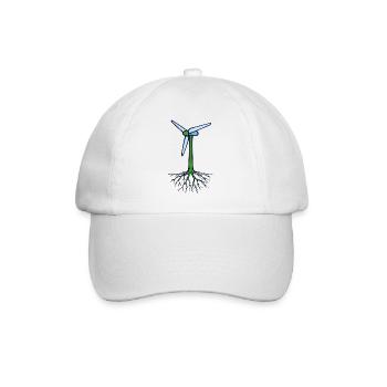Mother Earth Environmentalists Nature Conservation Climate Protection - Baseball Cap - white/white - Front