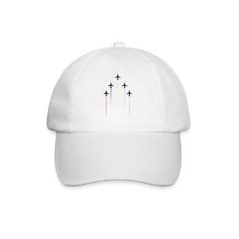 Lignes aériennes en couleurs - Casquette classique - blanc/blanc - Devant
