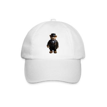 Clothes make the man, even with bears - Baseball Cap - white/white - Front