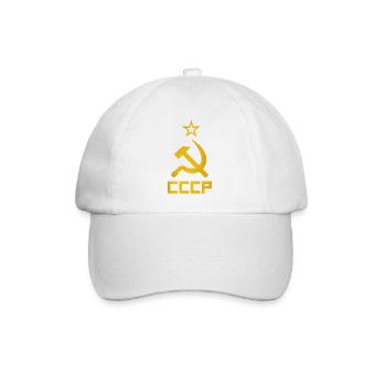 Marteau et faucille - Casquette classique - blanc/blanc - Devant