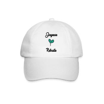 JOYEUSE RETRAITE - Casquette classique - blanc/blanc - Devant
