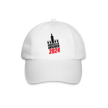 Junggesellen Abschied 2024 - Baseballkappe - Weiß/Weiß - Vorne