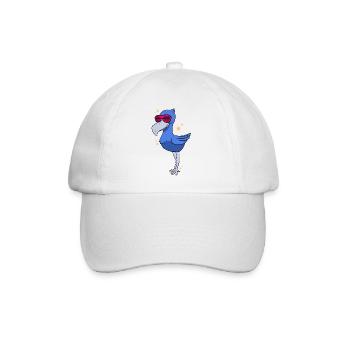 Oiseau à bec-en-sabot Ornithologue Forêt I Cadeau - Casquette classique - blanc/blanc - Devant