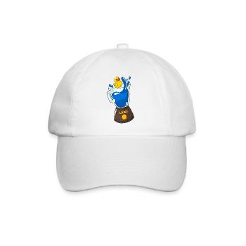 Blender Duck - Baseball Cap - white/white - Front