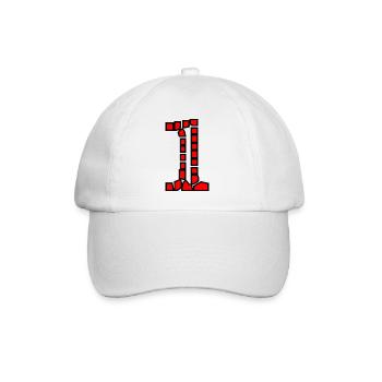 1. 1 year. 1st ANNIVERSARY. 1 YEAR ANNIVERSARY - Baseball Cap - white/white - Front