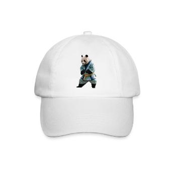 Panda sportif - Casquette classique - blanc/blanc - Devant