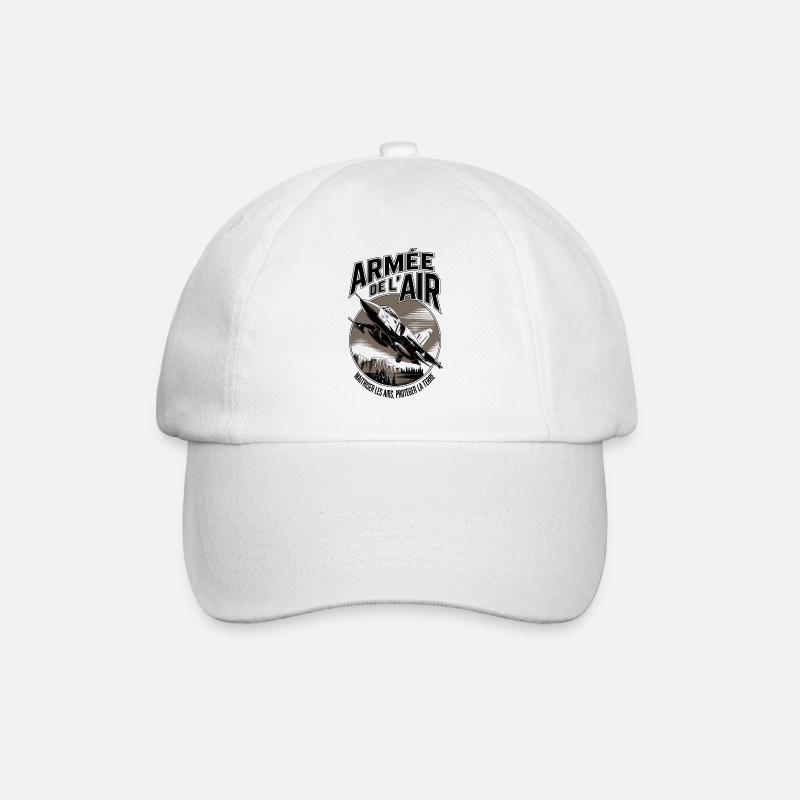 Armée de l'air - Casquette classique - blanc/blanc